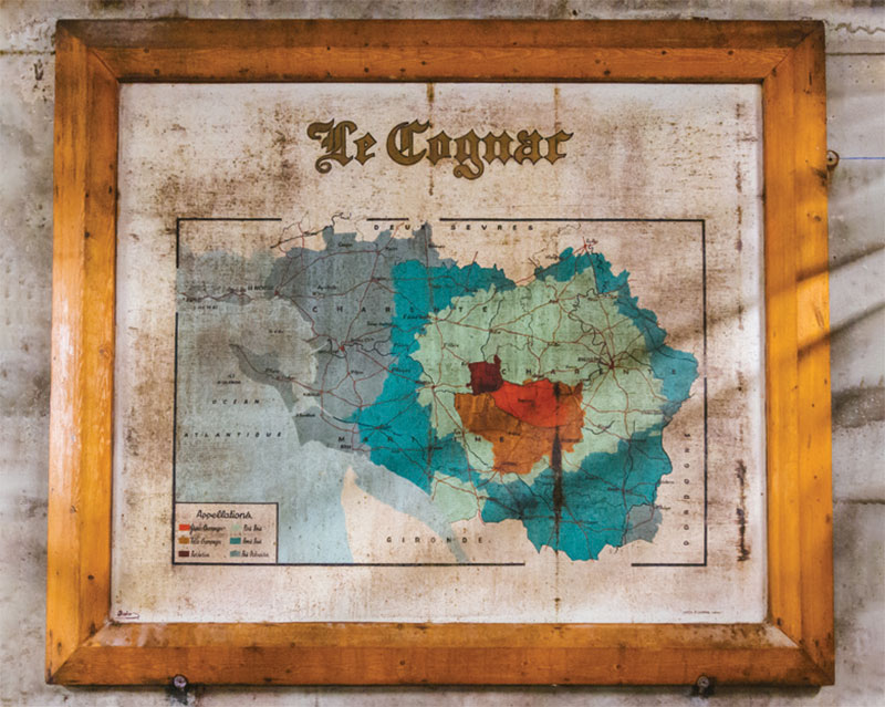 Cognac Park Our Cellars Map