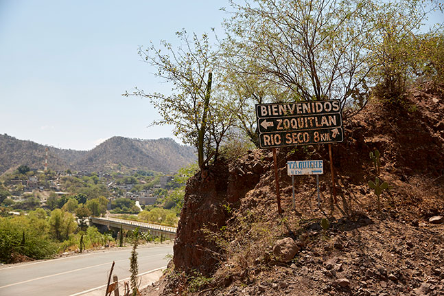 Oaxaca Mexico's Crugged river valley region