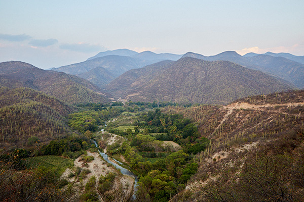 El Jolgorio Oaxacan landscape