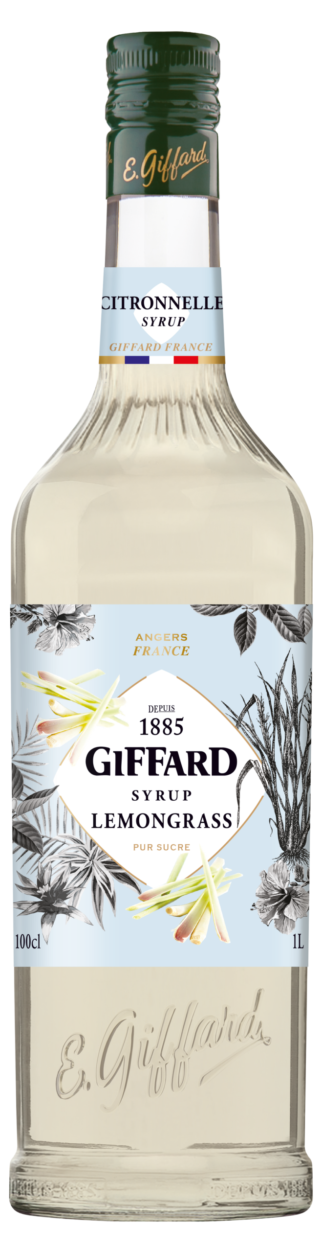 Giffard Lemongrass Syrup 1L