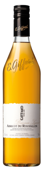 Giffard Abricot du Roussillon liqueur bottle shot