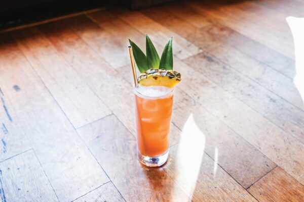 Planters Punch Cocktail Recipe Featuring Rum-bar Gold, Giffard Grenadine Syrup
