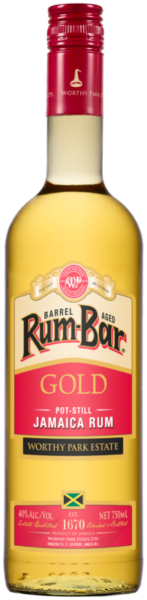 Rum-Bar Gold 750 mL bottle shot